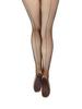 Adult Full Footed Fishnet Tight with Back Seam (XL)